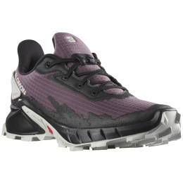 Damen Laufschuhe Salomon Alphacross 4 lila/schwarz Moonscape / Black / Lunar Rock