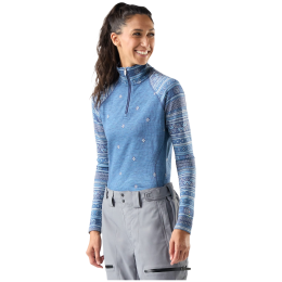 Damen-Funktionsshirt Smartwool Women's Classic Thermal Merino Base Layer 1/4 Zip