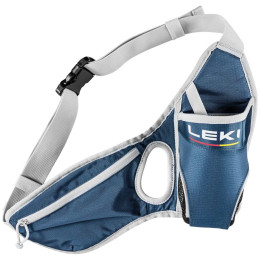 Hüfttasche Leki Drinkbelt blau/weiß dark denim-poppy red-dawn blue