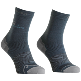 Damen-Merinosocken Ortovox Alpine Light Comp Mid Socks W grau/blau Dark Arctic Grey