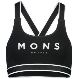 Sport-BH Mons Royale Stella X-Back Bra schwarz Black