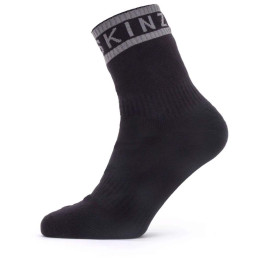 Wasserdichte Socken SealSkinz Mautby 2023 schwarz/grau black/grey