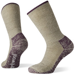 Damensocken Smartwool W Classic Mountaineer Maximum Cushion Crew lila Taupe