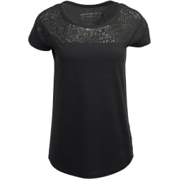 Damen-T-Shirt Alpine Pro Breda schwarz