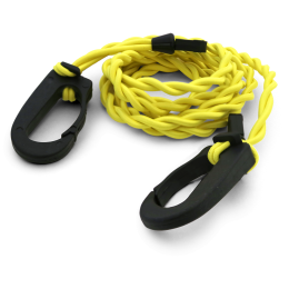 Wäscheschnur Coghlans Bungee Clothsline gelb yellow