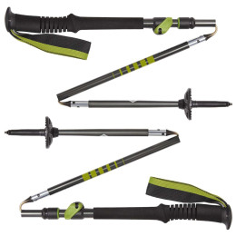 Trekkingstöcke Black Diamond Distance Plus FLZ 140 cm