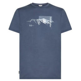 Herren-Funktionsshirt Icebreaker Men M 150 Tech Lite SS Tee Pure Altitude grau/blau Dawn