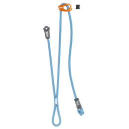 Doppelte Selbstsicherungsschlinge Petzl Dual Connect Adjust blau Blue