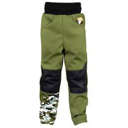 Kinder Softshellhose WAMU Khaki khaki KHAKI