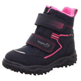Kinder Winterschuhe Superfit Husky Blau/Pink blau/rosa Blau/Pink