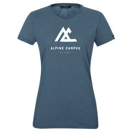 Damen-T-Shirt Salewa Alpine Campus Dry W T-Srt dunkelblau PremiumNavyMelange