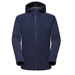 Herrenjacke Mammut Sapuen SO Hooded Jacket Men blau marine