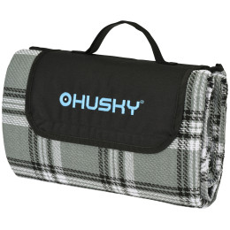 Decke Husky Covery 200 grau/schwarz Grey