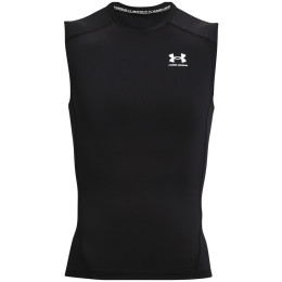 Herren Unterhemd Under Armour HG Armour Comp SL schwarz Black//White