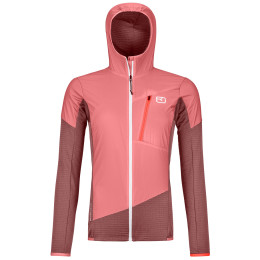 Damenjacke Ortovox Ladiz Hybrid Jacket W rosa/lila mountain rose