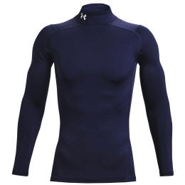 Herren-Funktionsshirt Under Armour CG Armour Comp Mock blau Midnight Navy/White