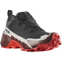 Wanderschuhe Salomon Cross Hike 2 Gore-Tex schwarz/rot Black / Bitter Chocolate / Fiery Red