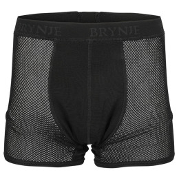 Herren funktionelle Boxershorts Brynje of Norway Wool Thermo Boxers schwarz black