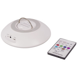 Lampe und Lautsprecher Bo-Camp Aereola weiß White