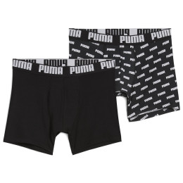 Herren-Boxershorts Puma Everyday Logo Print Boxers 2P