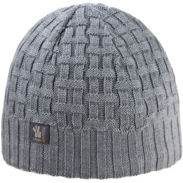 Merino-Strickmütze Kama A112 grau Grey