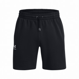Herrenshorts Under Armour Icon Fleece Short schwarz Black/White