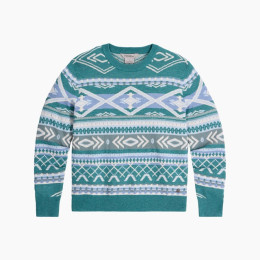 Damenpullover Royal Robins W Westlands Pullover blau/weiß Mineral Htr Acacia Pt
