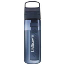 Filterflasche LifeStraw Go 2.0 Water Filter Bottle 650 ml dunkelblau Aegean Sea