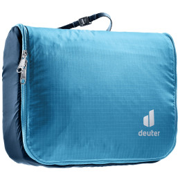 Kosmetiktasche Deuter Wash Center Lite II blau/weiß wave-ink