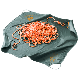 Plane unters Seil Deuter Gravity Rope Sheet grün/braun teal-cinnamon