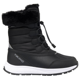Kinder Winterschuhe Viking Outdoor Footwear Equip Warm WP Zip Black/Granite schwarz/grau Black/Granite