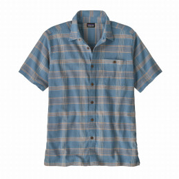 Herrenhemd Patagonia M's A/C Shirt grau Discovery: Light Plume Grey