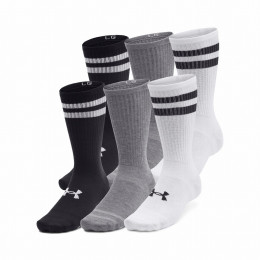 Socken-Set Under Armour Essential 6Pk Crew weiß/schwarz White/White/Black