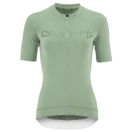 Damen-Radtrikot Craft W Endur Logo hellgrün Glacial