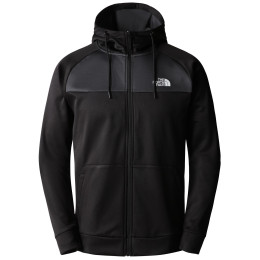 Herren-Sweatshirt The North Face Reaxion Fleece F/Z Hoodie schwarz/grau TNF BLACK/ASPHALT GREY