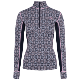 Damen Funktions-Sweatshirt Kari Traa Rose Half Zip Baselayer Top