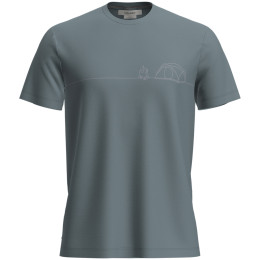 Herren-Funktionsshirt Icebreaker M Mer 150 Tech Lite SS T Sing Li Cmp blau Blue Ash