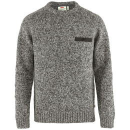 Herrenpullover Fjällräven Lada Round-neck Sweater M grau Grey