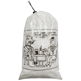 Hülle High Tail Designs Drawstring Stuff Sack Date Night weiß Date Night