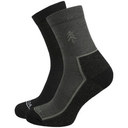 Socken MOOA Merino Forest 2-pack mix2 Mix 2 (black,green)