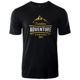 Herren-T-Shirt Hi-Tec Lore schwarz Black/White