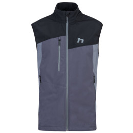 Herrenweste Hannah Carsten Vest schwarz/grau anthracite/stormy weather