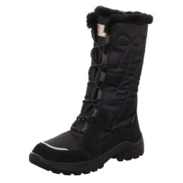 Kinder Winterschuhe Superfit Aurora Schwarz schwarz Schwarz