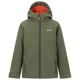 Kinder Winterjacke Regatta Hillain Warm Lined Dark Khaki khaki DrkKhaTea
