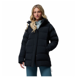Damen-Winterjacke Columbia Amaze Puff™ Mid Hooded Jacket schwarz Black