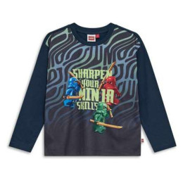 Kinder-T-Shirt Lego Wear Lwtaj 713 Dark Navy dunkelblau Dark Navy