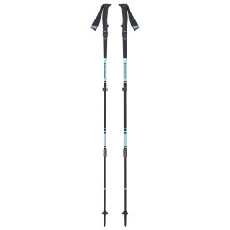 Damen Trekkingstöcke Black Diamond W's Trail Pro Shock schwarz/türkis AlpineLake