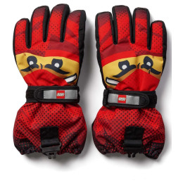 Kinderhandschuhe Lego Wear Lwagan 807 Red rot Red