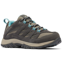 Damenschuhe Columbia Crestwood™ Waterproof grau/blau Kettle, Dark Grey
