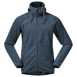 Herren-Sweatshirt Bergans Hareid Fleece Jacket blau Orion Blue